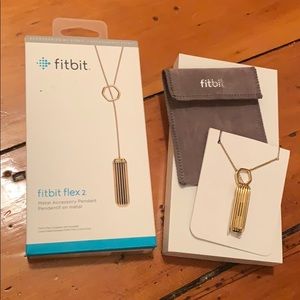 Fitbit Flex 2 Gold Pendant